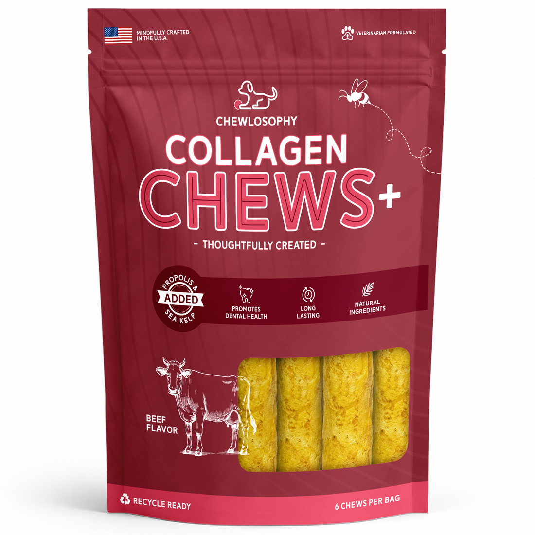 Chewlosophy Collagen Chews - Beef