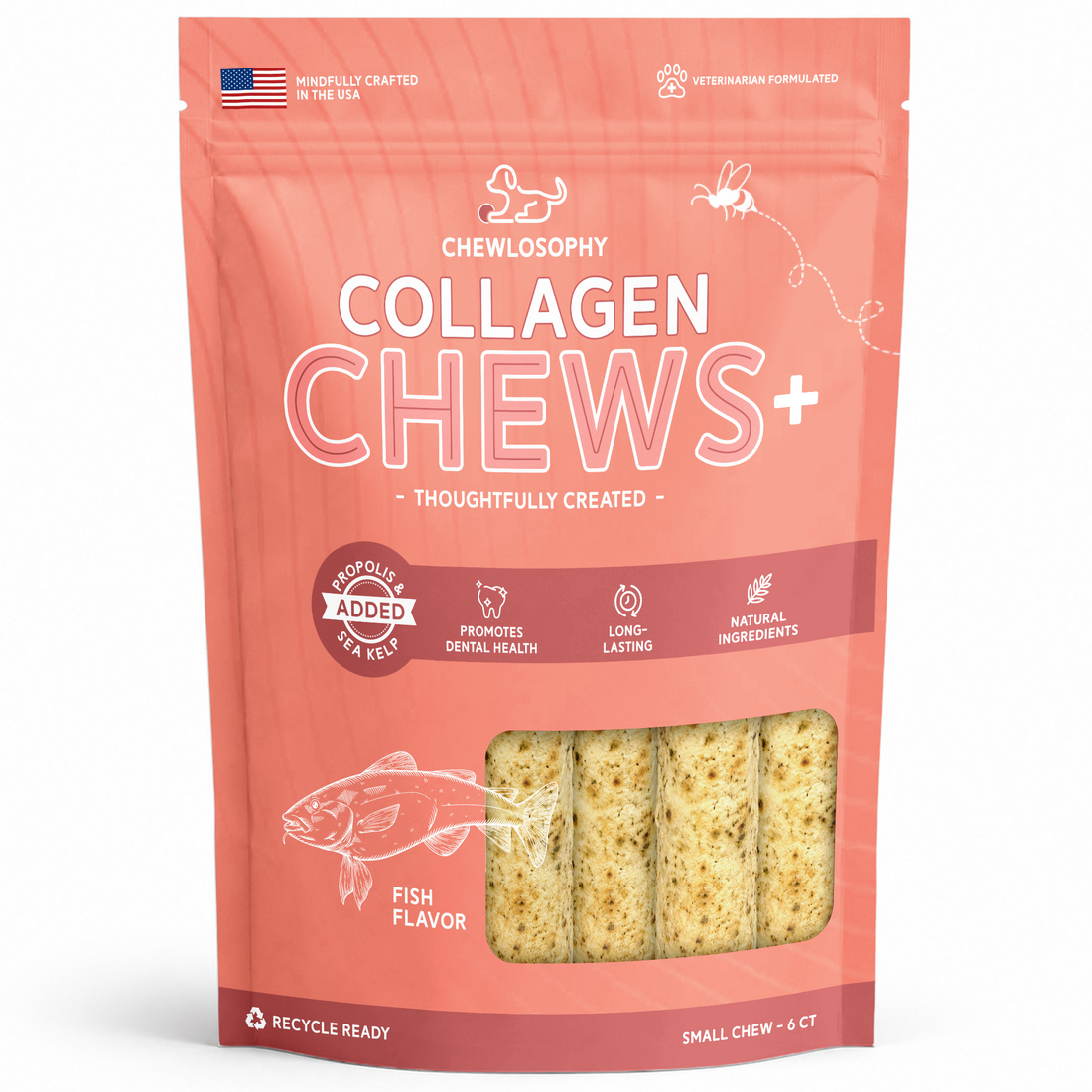 Chewlosophy Collagen Chews - Fish