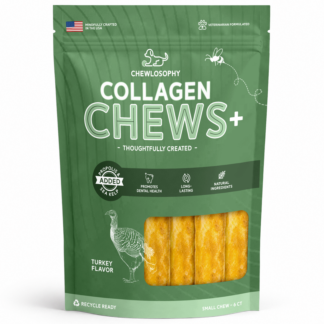 Chewlosophy Collagen Chews - Turkey